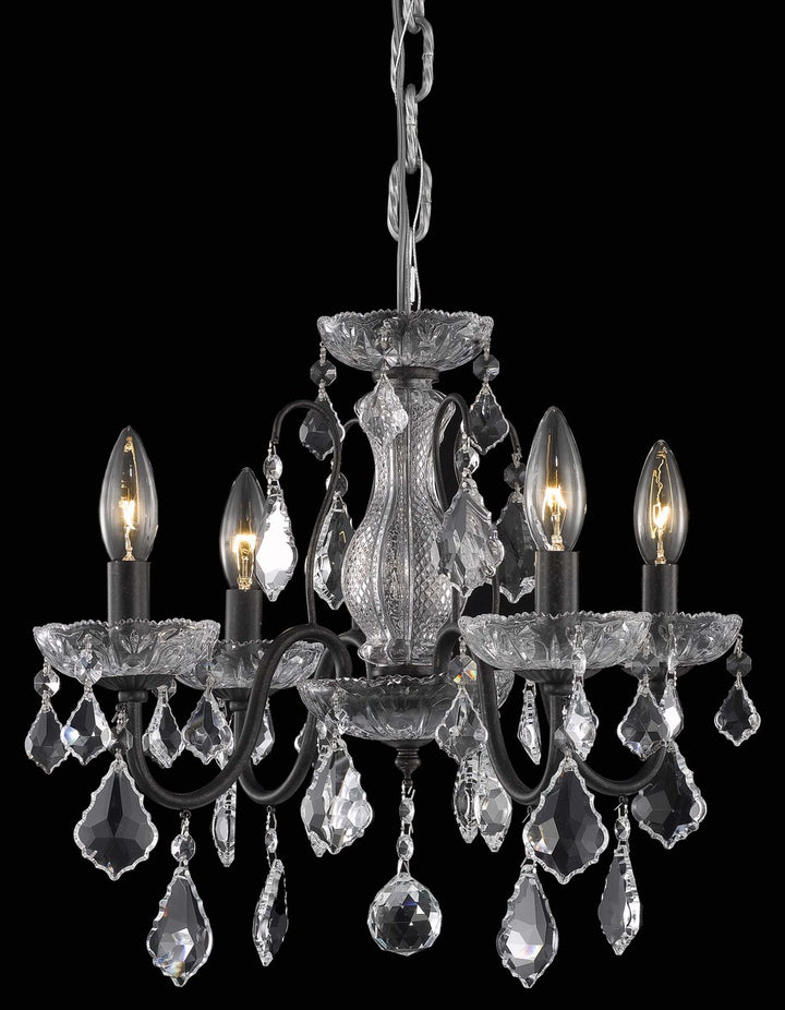 Elegant Calista LD2015D17DB Chandelier Light - Dark Bronze