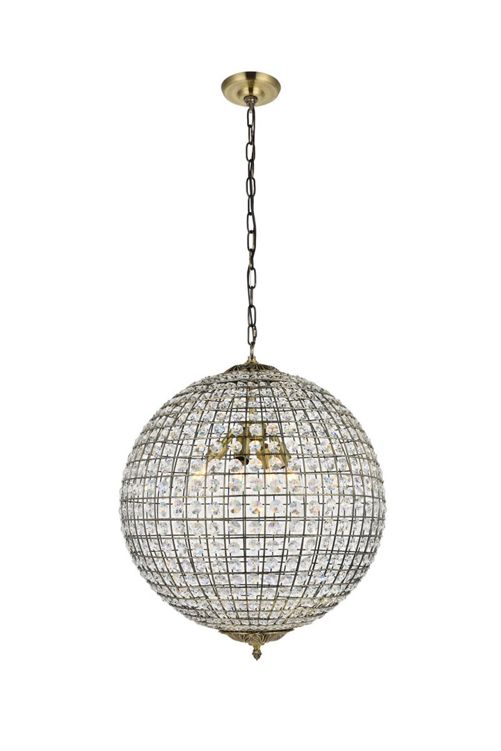 Elegant Earlene LD5027 Pendant Light - Antique Bronze