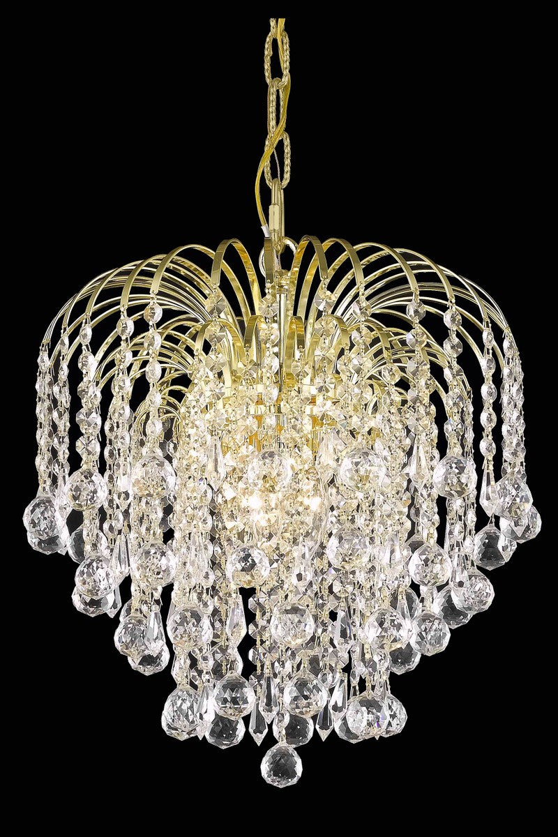 Elegant Addison LD6802D14G Chandelier Light - Gold