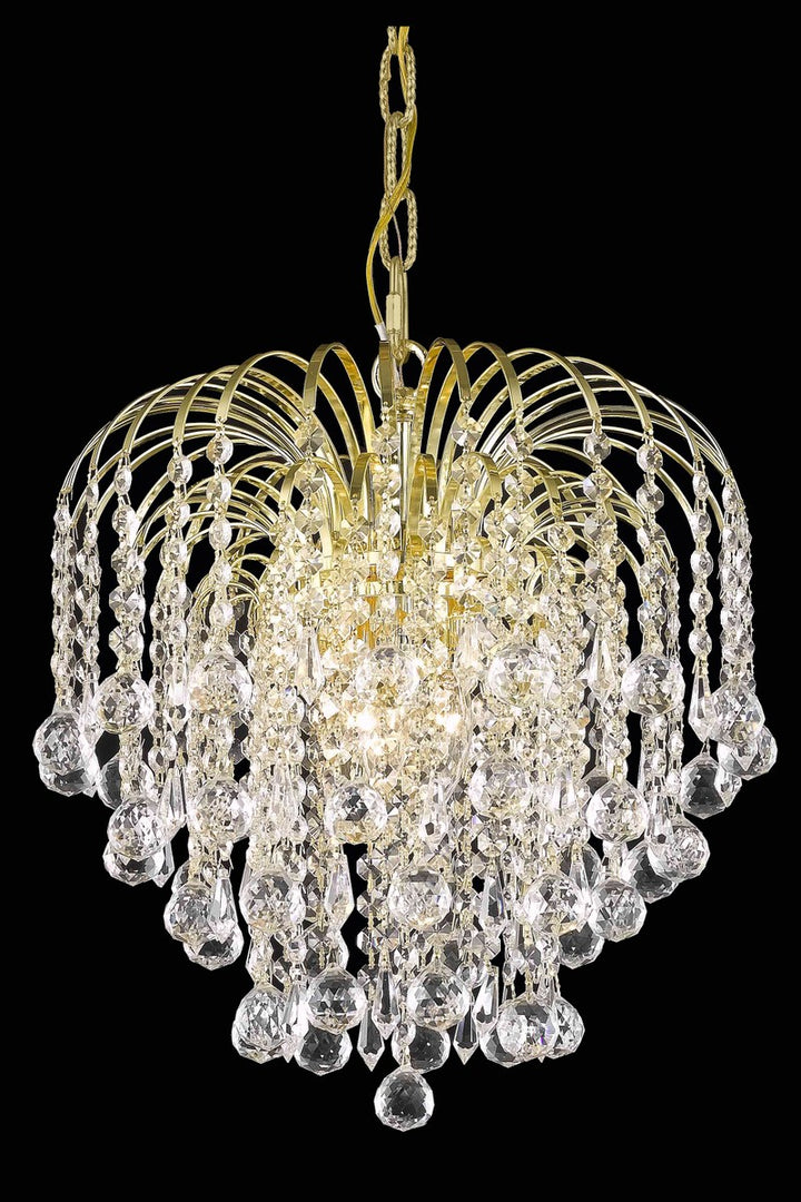 Elegant Addison LD6802D14G Chandelier Light - Gold