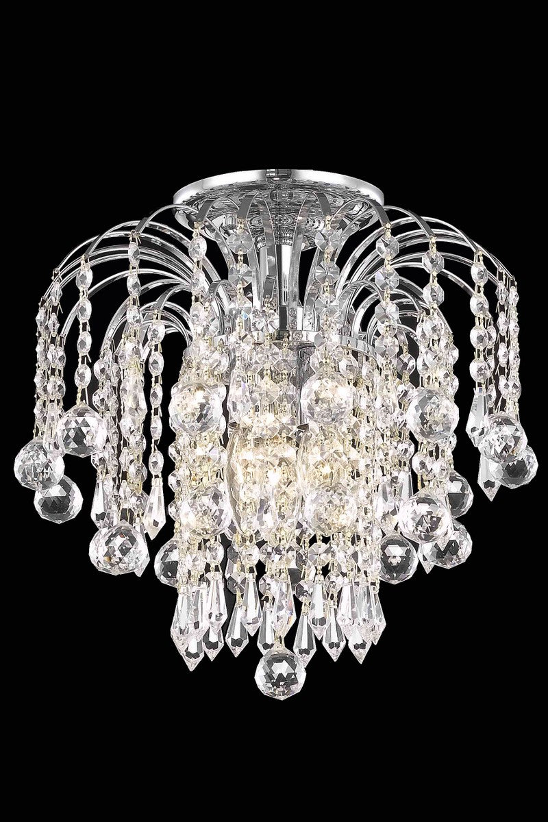 Elegant Addison LD6802F12C Ceiling Light - Chrome