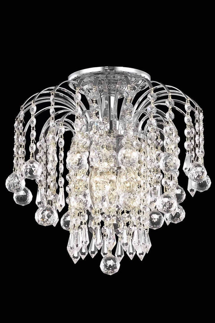 Elegant Addison LD6802F12C Ceiling Light - Chrome