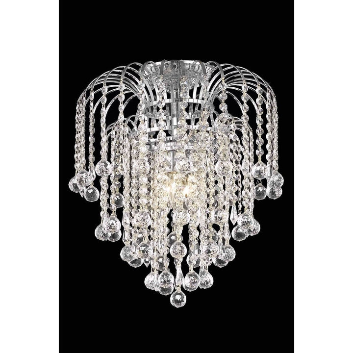 Elegant Addison LD6802F16C Ceiling Light - Chrome