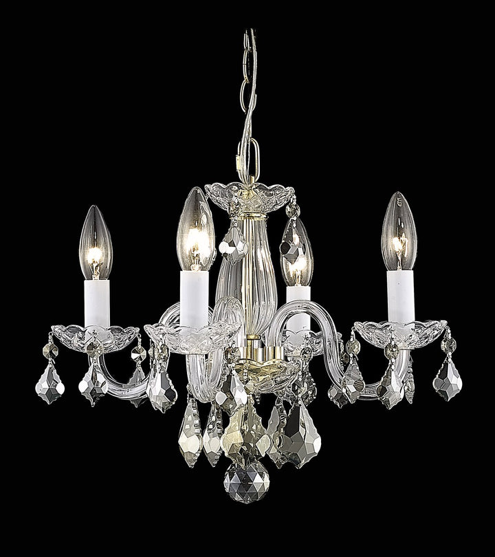 Elegant Azalea LD7804D15G Chandelier Light - Gold