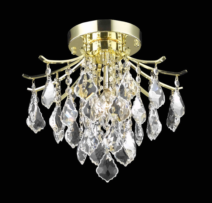 Elegant Amelia LD8100F12G Ceiling Light - Gold