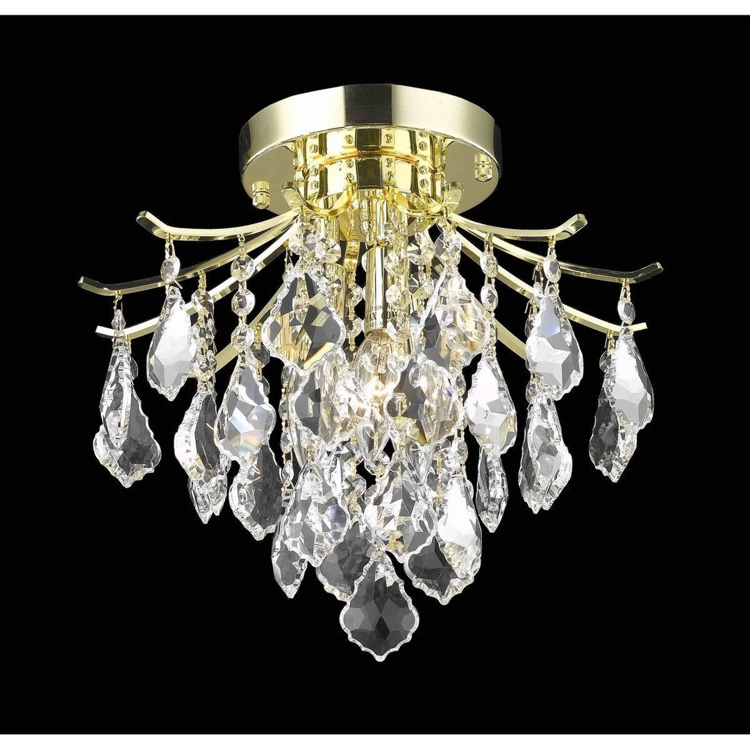 Elegant Amelia LD8100F12G Ceiling Light - Gold