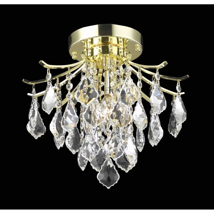 Elegant Amelia LD8100F12G Ceiling Light - Gold