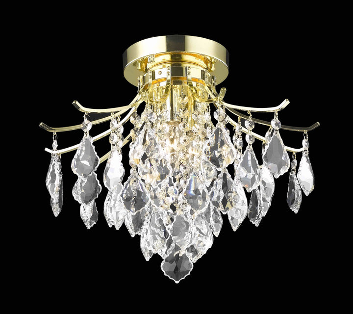 Elegant Amelia LD8100F16G Ceiling Light - Gold