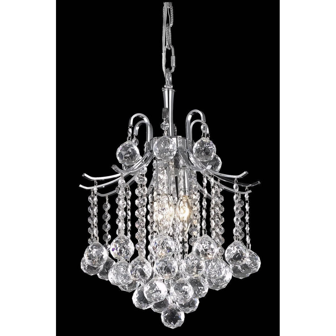 Elegant Amelia LD8200D12C Chandelier Light - Chrome