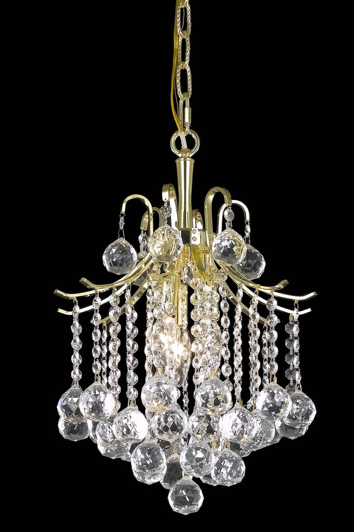 Elegant Amelia LD8200D12G Chandelier Light - Gold