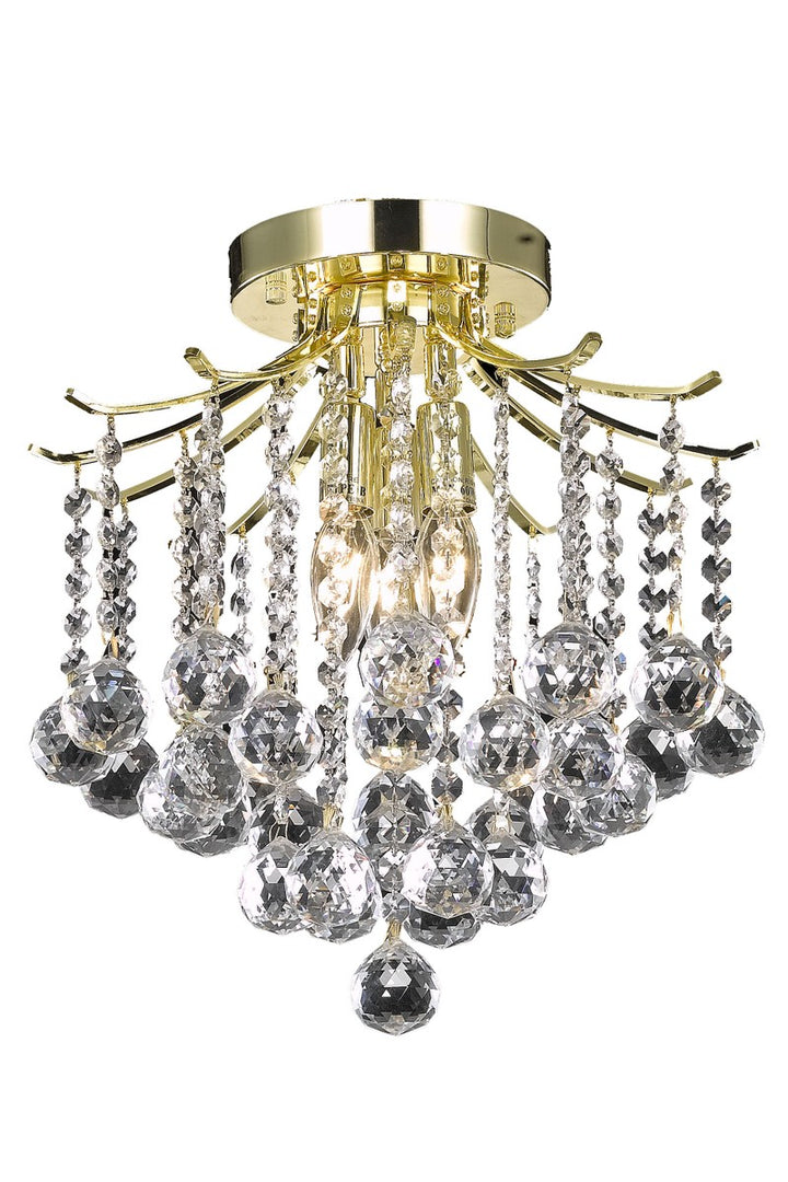 Elegant Amelia LD8200F12G Ceiling Light - Gold