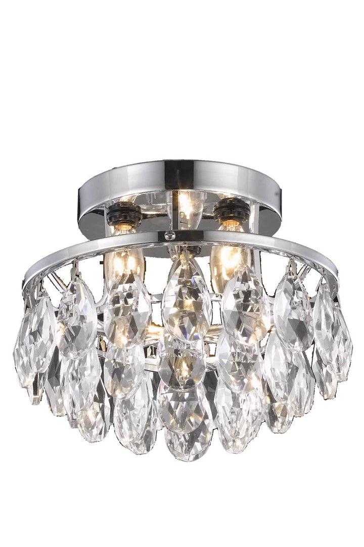 Elegant Clara LD9805F10C(872) Ceiling Light - Chrome