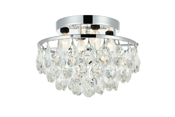 Elegant Clara LD9805F14C(872) Ceiling Light - Chrome