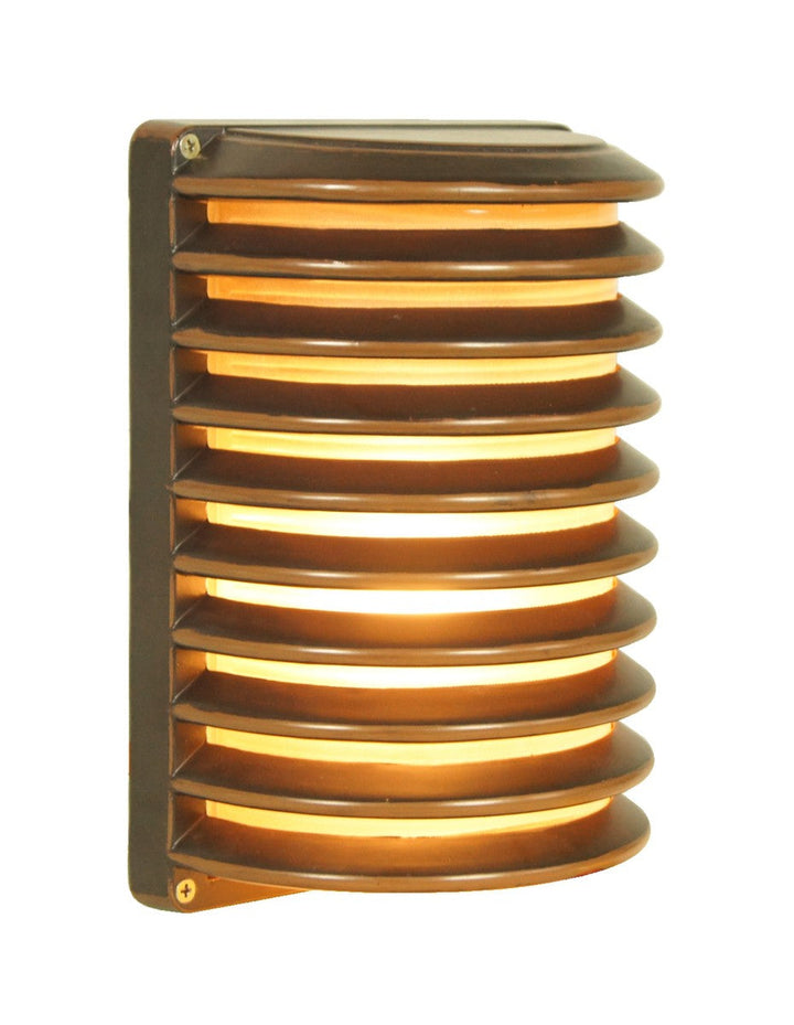 Elegant Lighting LDOD2401  Ogun Modern Outdoor Oil Bronze