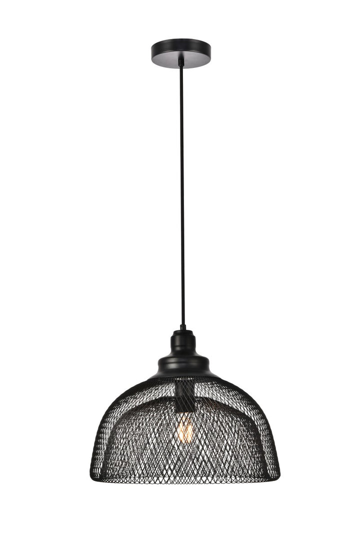 Elegant Warren LDPD2032 Pendant Light - Black