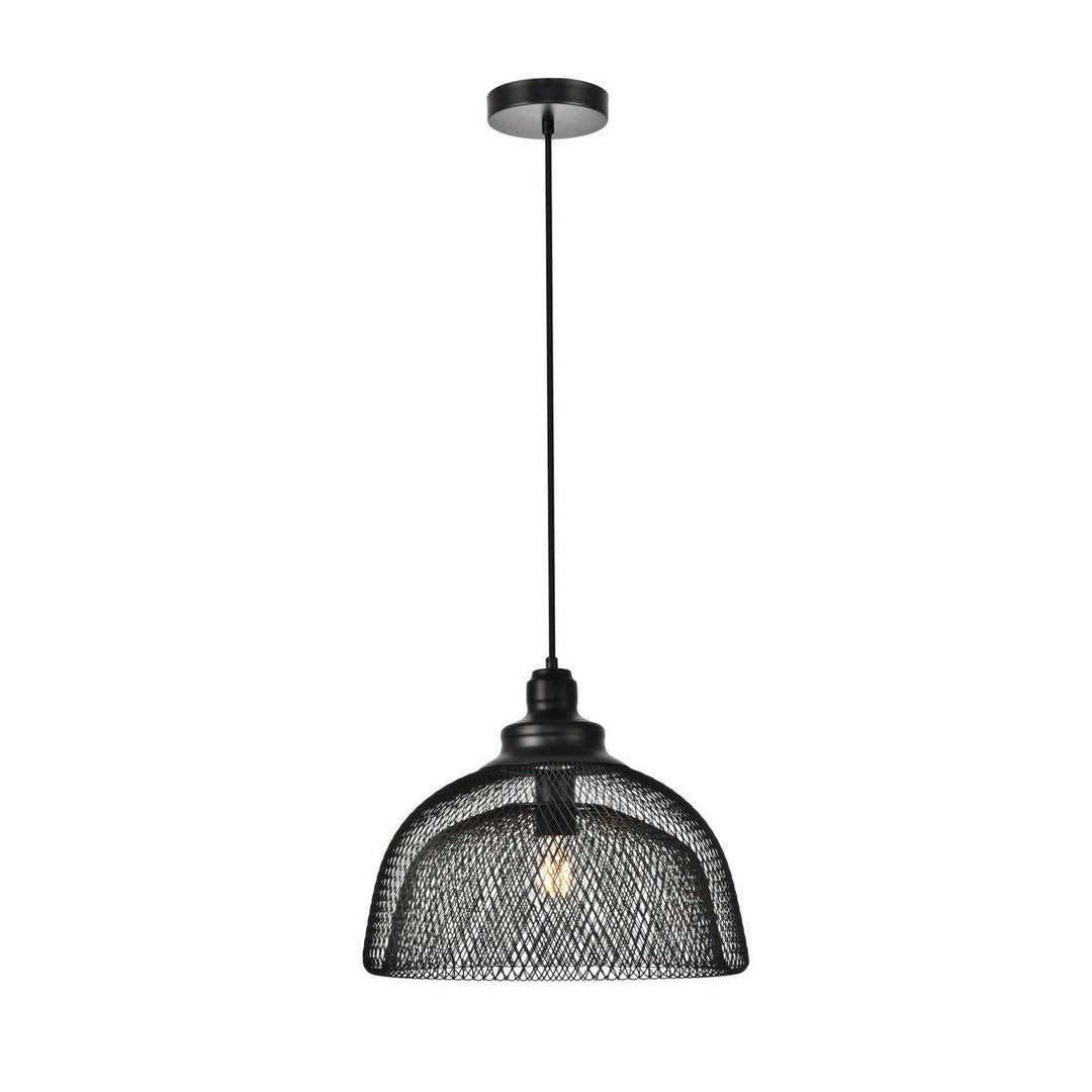 Elegant Warren LDPD2032 Pendant Light - Black