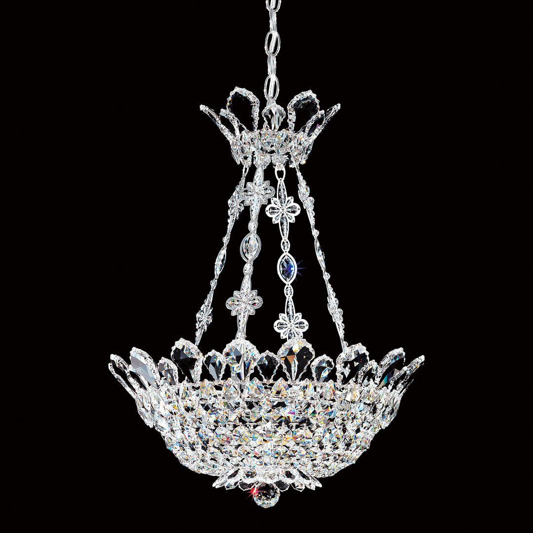 Schonbek Lighting 5798A  Trilliane Pendant Light Polished Silver