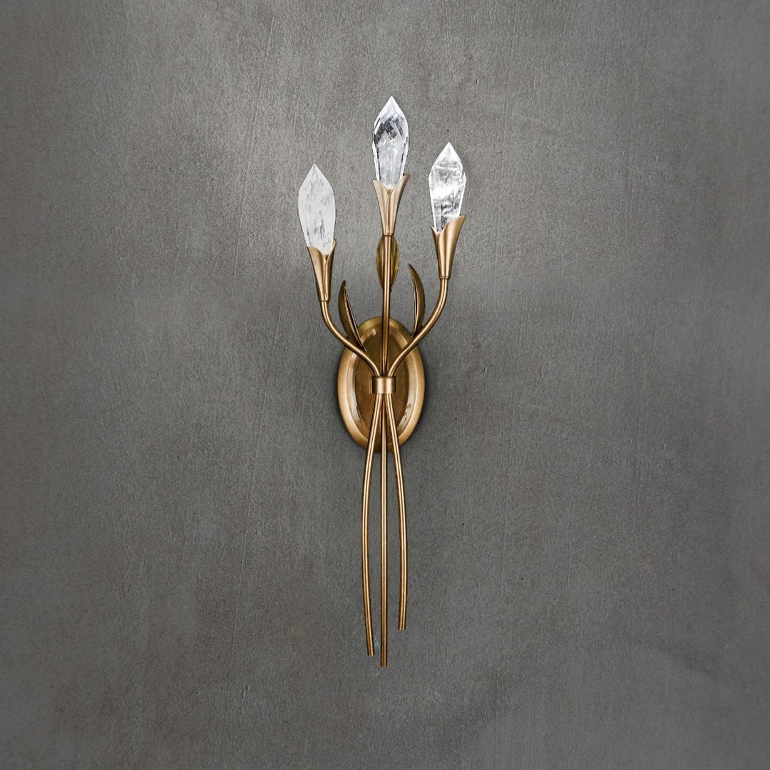 Schonbek Secret Garden S2428-26OH Wall Sconce Light - French Gold