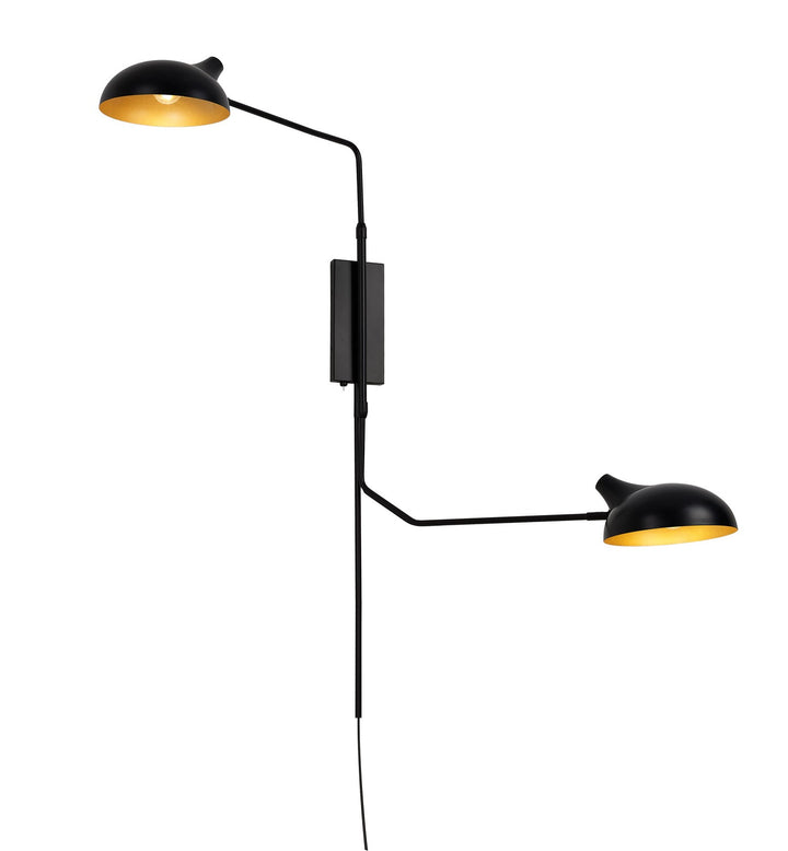 Z-Lite Lighting 1942-2S-MB  Bellamy Lamp Matte Black