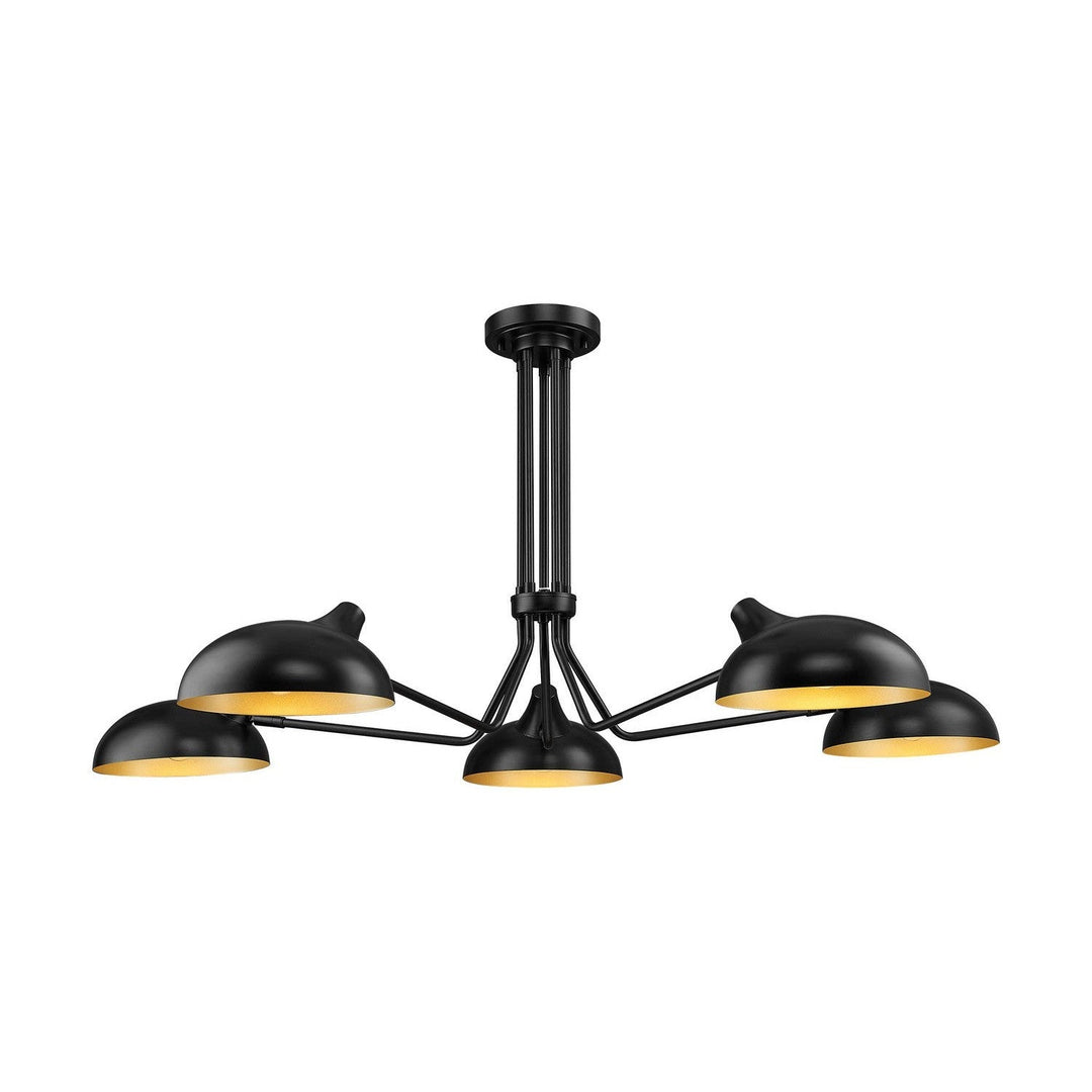 Z-Lite Bellamy 1942-5SF-MB Ceiling Light - Matte Black