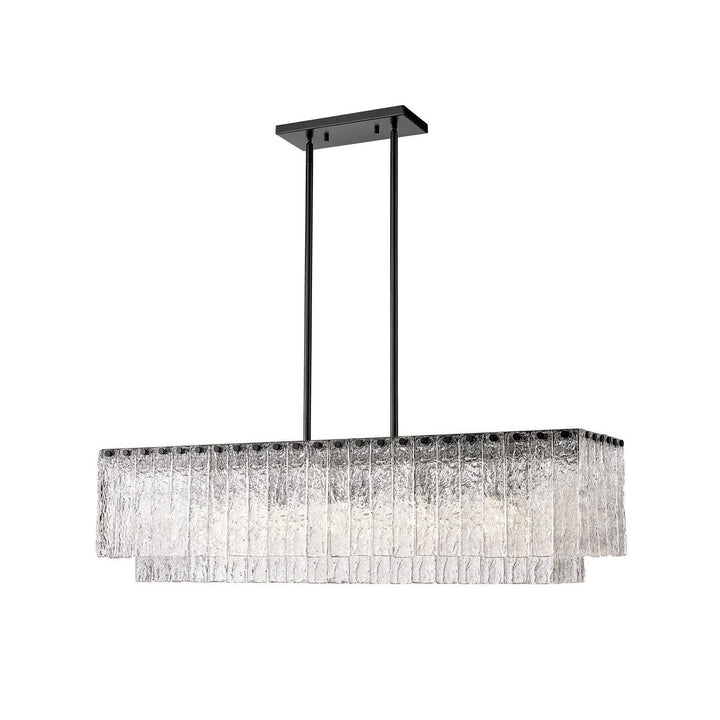 Z-Lite Glacier 1943-42L-MB Pendant Light - Matte Black