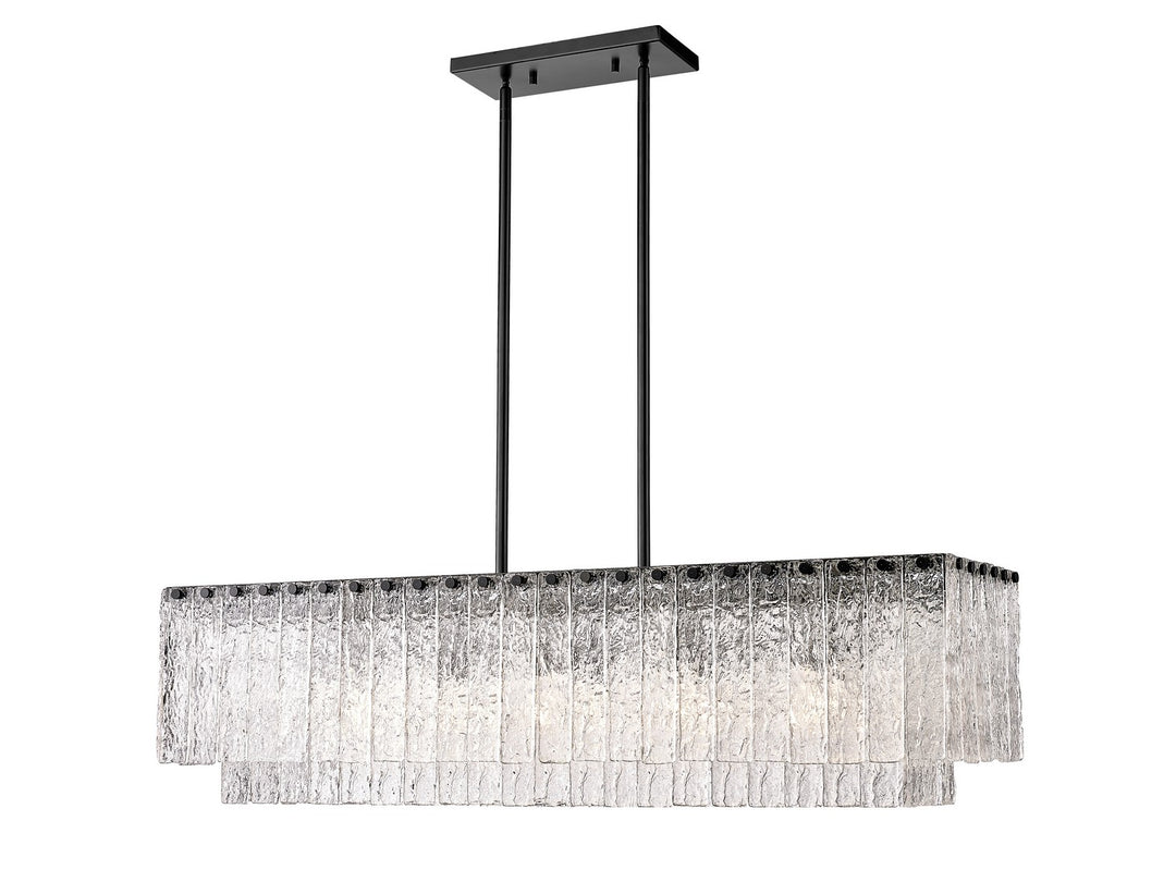 Z-Lite Glacier 1943-42L-MB Pendant Light - Matte Black
