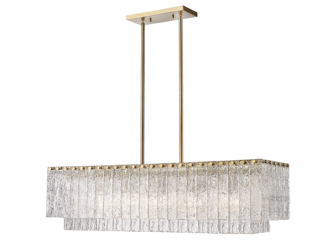 Z-Lite Glacier 1943-42L-MGLD Pendant Light - Modern Gold