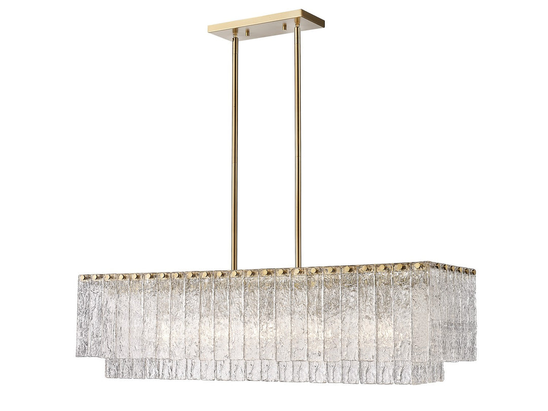 Z-Lite Glacier 1943-42L-MGLD Pendant Light - Modern Gold