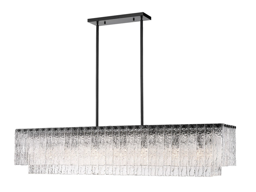 Z-Lite Glacier 1943-53L-MB Pendant Light - Matte Black