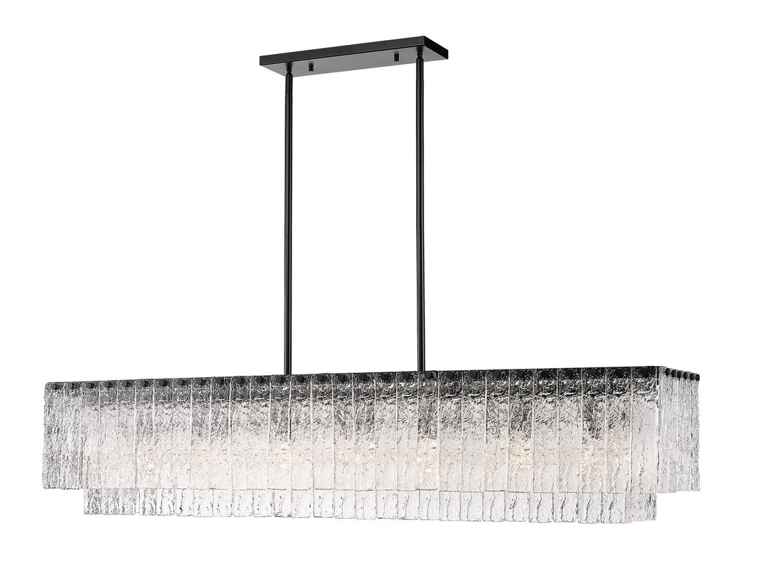Z-Lite Glacier 1943-53L-MB Pendant Light - Matte Black