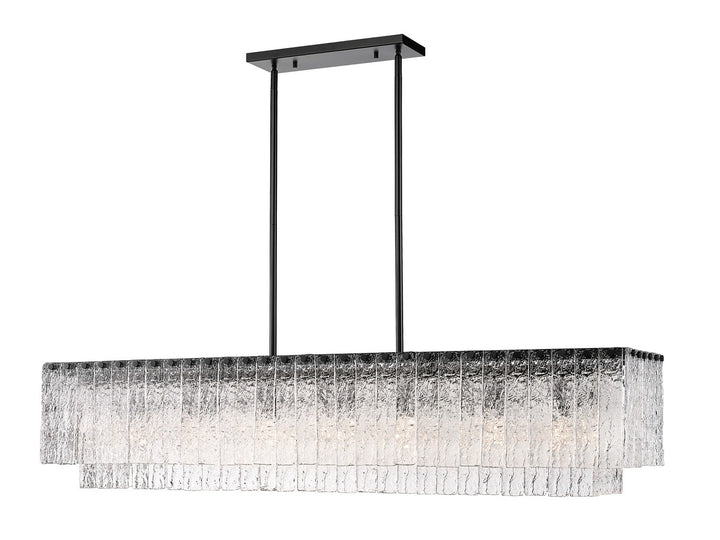 Z-Lite Glacier 1943-53L-MB Pendant Light - Matte Black