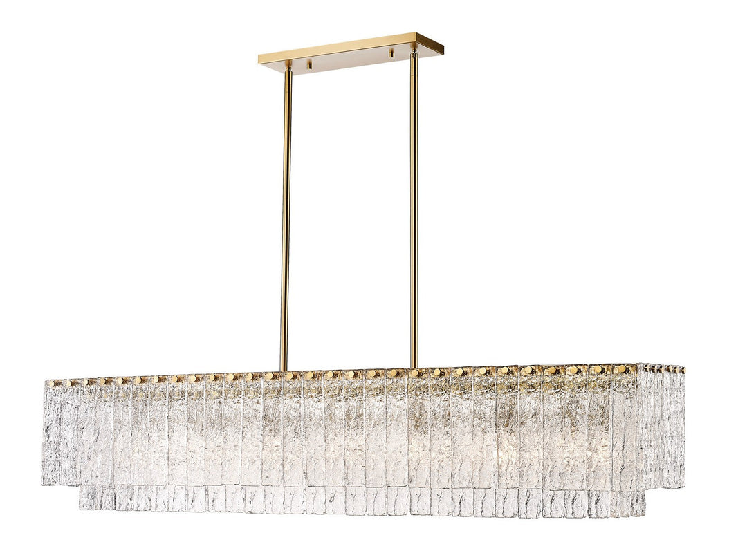 Z-Lite Glacier 1943-53L-MGLD Pendant Light - Modern Gold