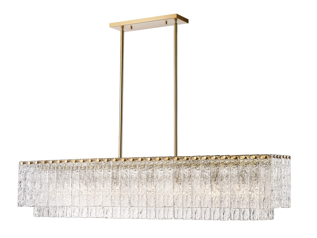 Z-Lite Glacier 1943-53L-MGLD Pendant Light - Modern Gold