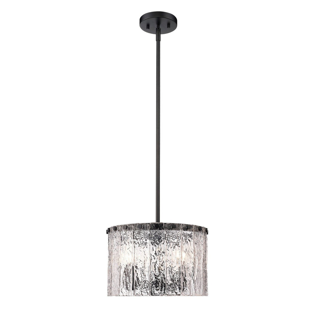 Z-Lite Glacier 1943P12-MB Chandelier Light - Matte Black