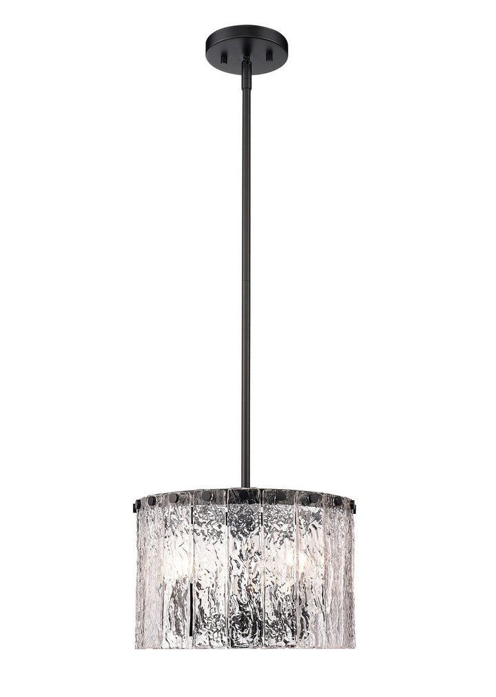 Z-Lite Glacier 1943P12-MB Chandelier Light - Matte Black