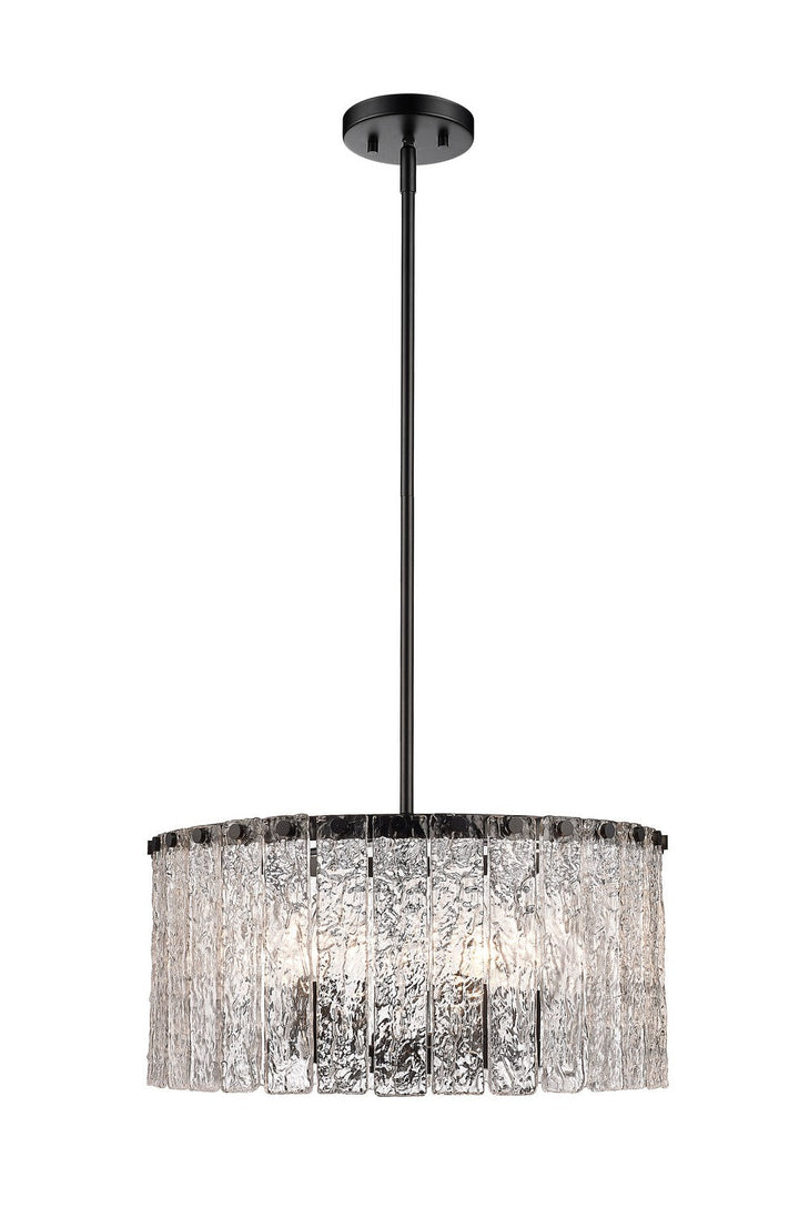 Z-Lite Glacier 1943P18-MB Chandelier Light - Matte Black