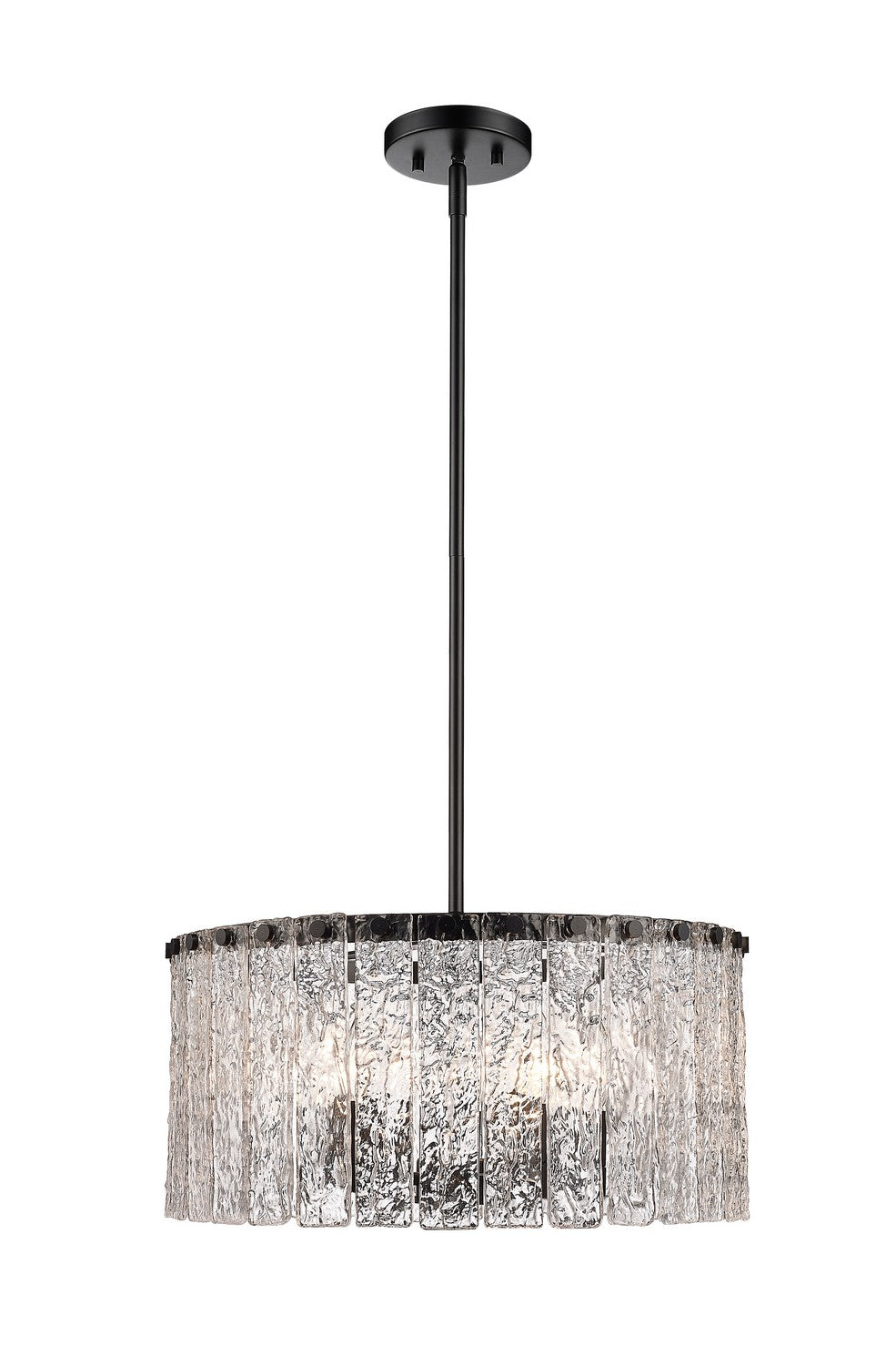 Z-Lite Glacier 1943P18-MB Chandelier Light - Matte Black