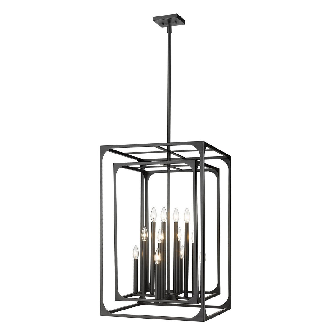 Z-Lite Easton 3038-12MB Pendant Light - Matte Black