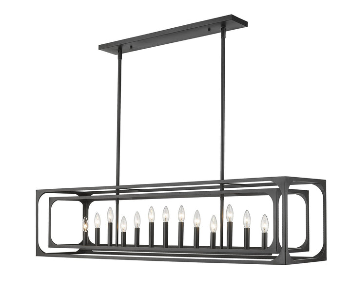Z-Lite Easton 3038-13L-MB Pendant Light - Matte Black
