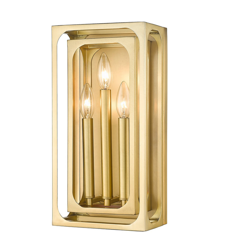 Z-Lite Easton 3038-3S-RB Wall Sconce Light - Rubbed Brass