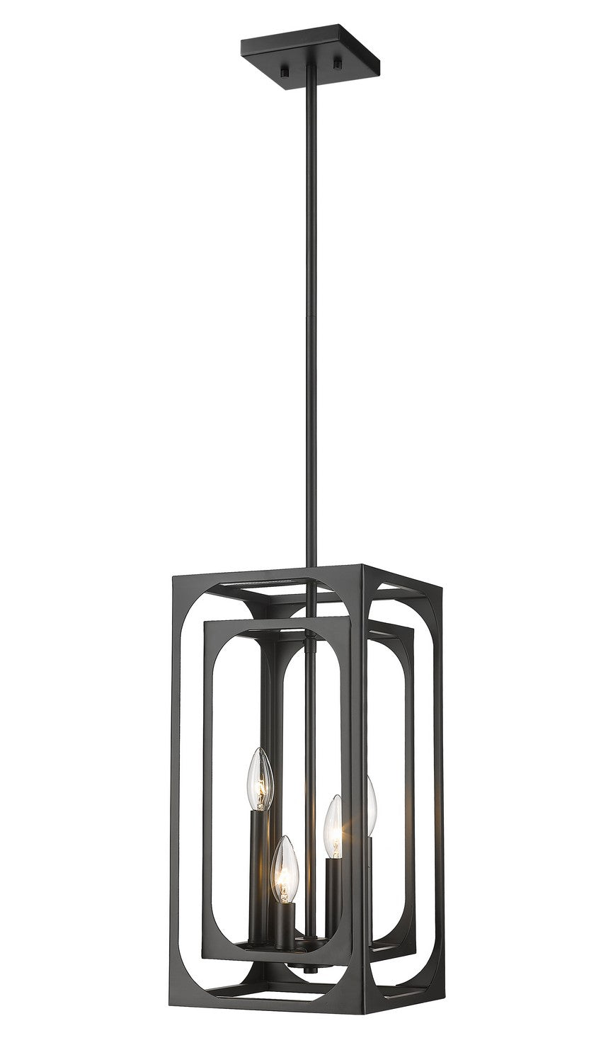 Z-Lite Easton 3038-4MB Pendant Light - Matte Black