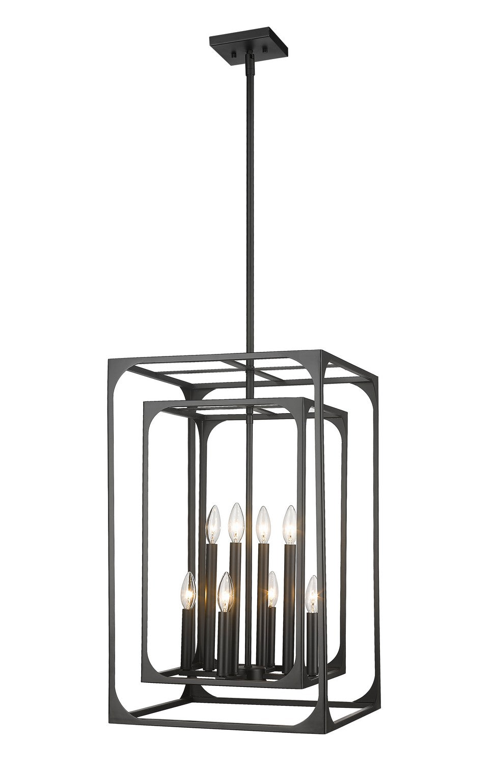 Z-Lite Easton 3038-8MB Pendant Light - Matte Black