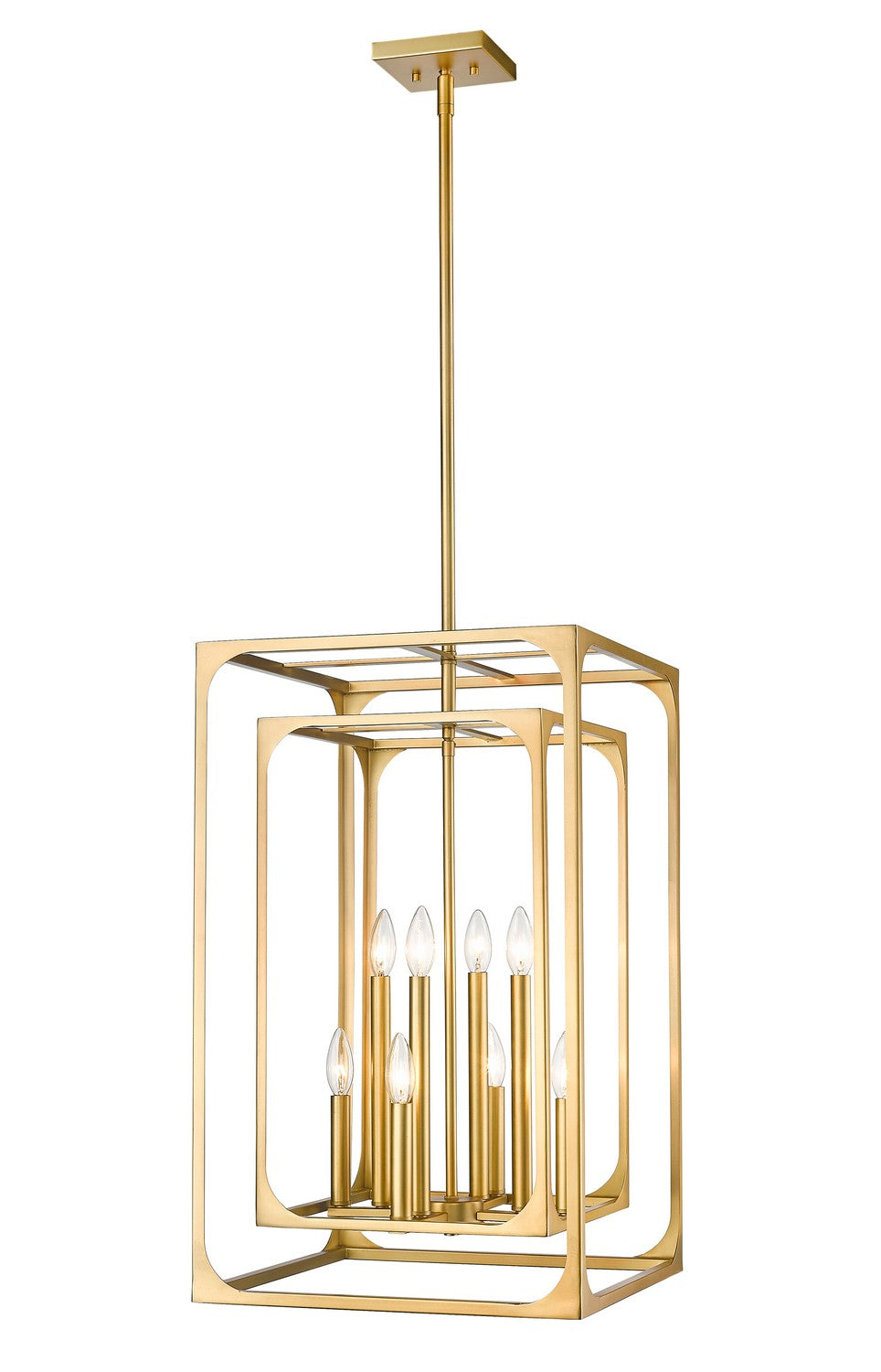 Z-Lite Easton 3038-8RB Pendant Light - Rubbed Brass