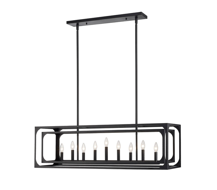 Z-Lite Easton 3038-9L-MB Pendant Light - Matte Black