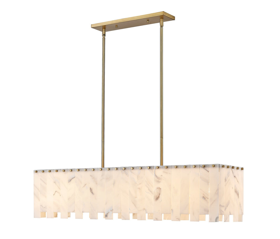 Z-Lite Viviana 345-49L-RB Pendant Light - Rubbed Brass