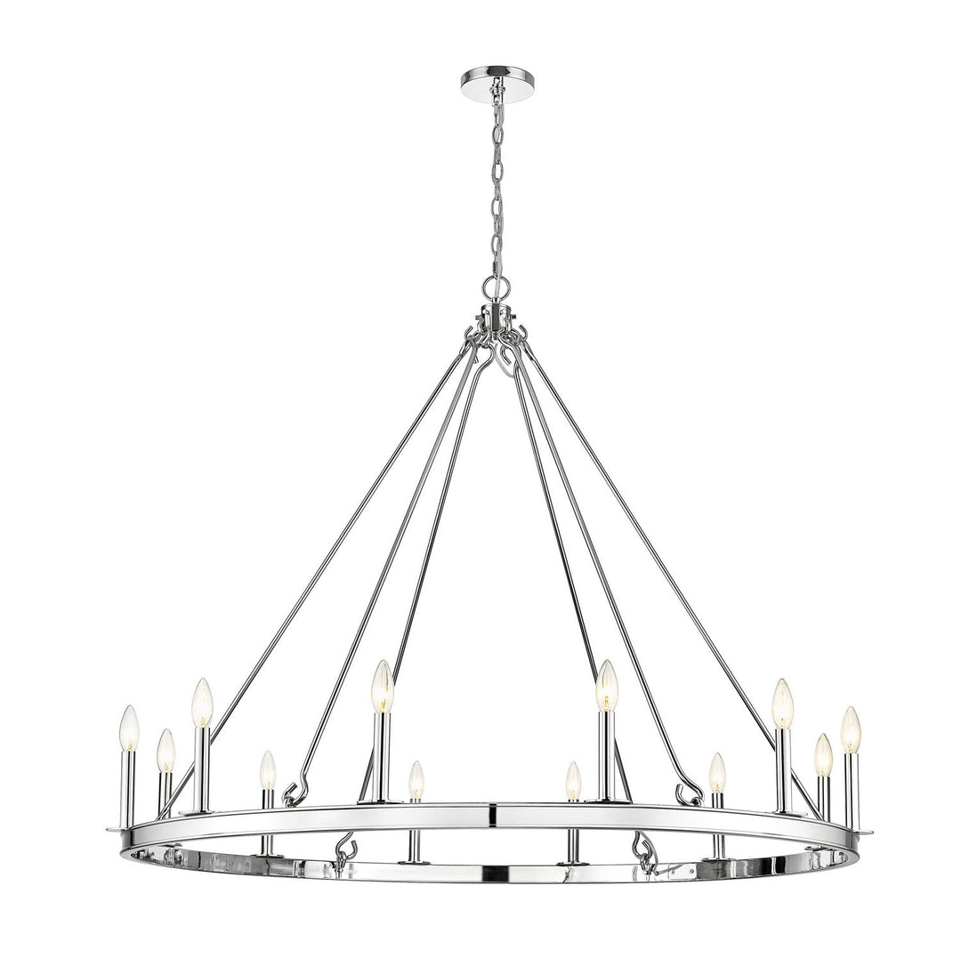 Z-Lite Barclay 482R-12PN Chandelier Light - Polished Nickel