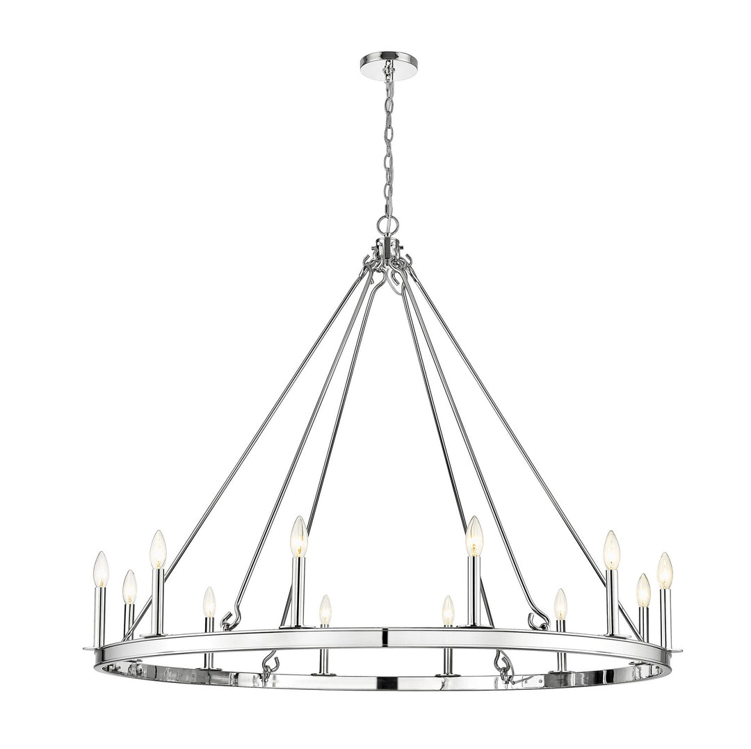 Z-Lite Barclay 482R-12PN Chandelier Light - Polished Nickel