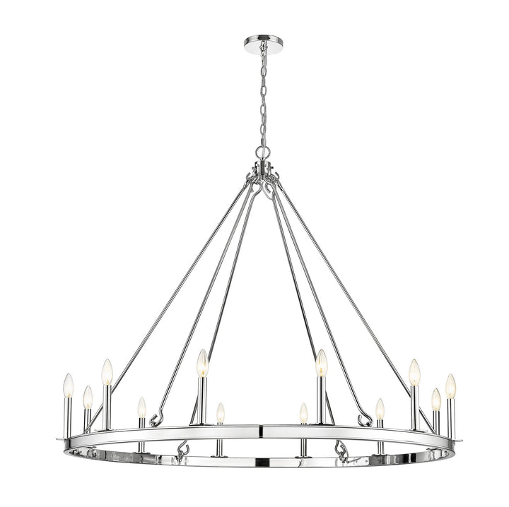 Z-Lite Barclay 482R-12PN Chandelier Light - Polished Nickel