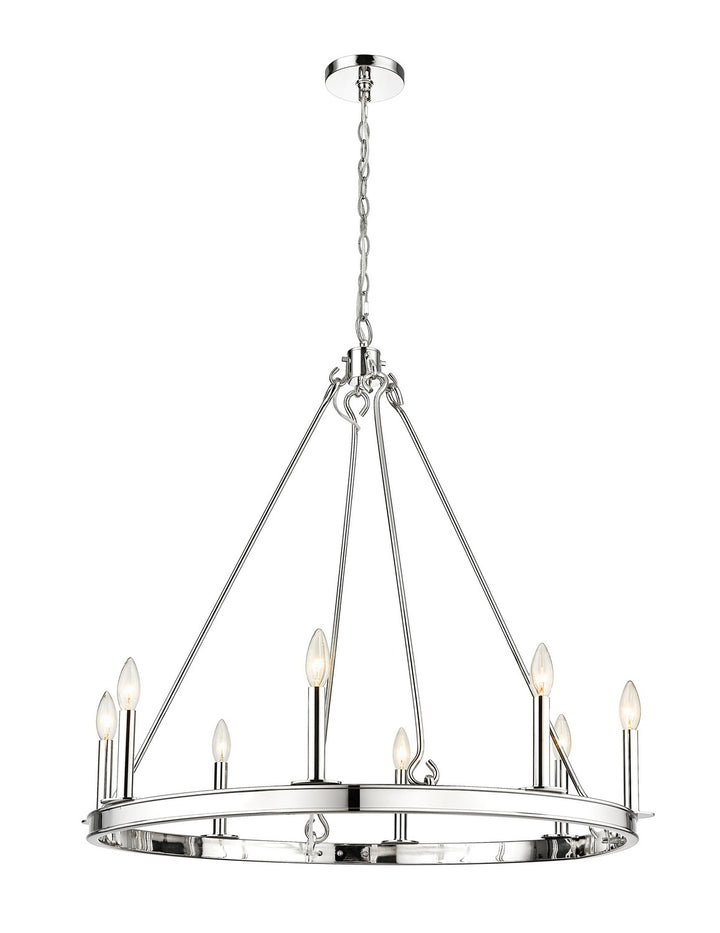 Z-Lite Barclay 482R-8PN Chandelier Light - Polished Nickel