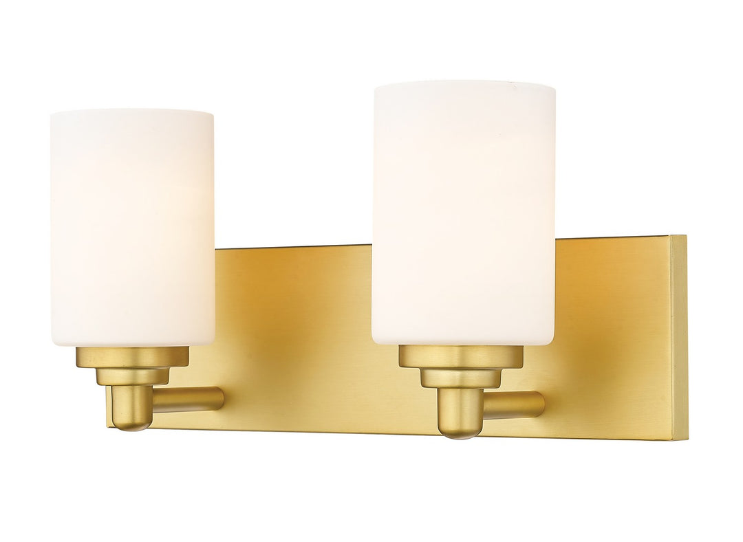 Z-Lite Soledad 485-2V-BG Bath Vanity Light 17 in. wide - Brushed Gold